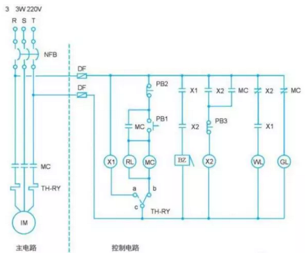 電氣控制電路圖